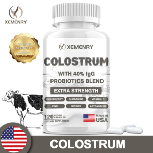 Colostrum Capsules - 40% LgG - Support Muscle Health